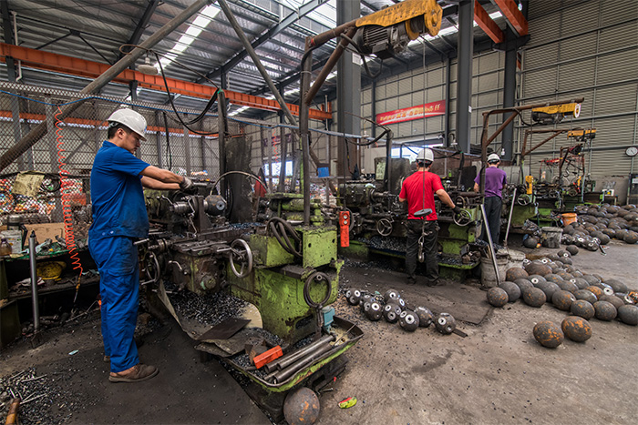 桐乡网架配件车间